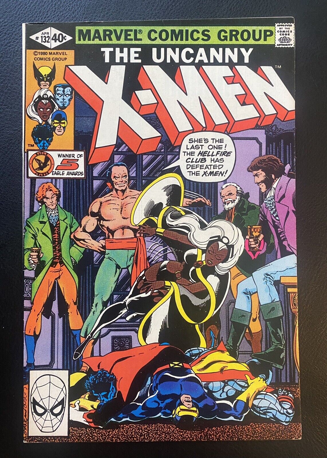 UNCANNY X-MEN # 132 DARK PHOENIX-HELLFIRE CLUB-WOLVERINE Marvel 1980 HIGH GRADE