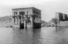 Temple of Philae in the Nile river 1910 OLD PHOTO picture